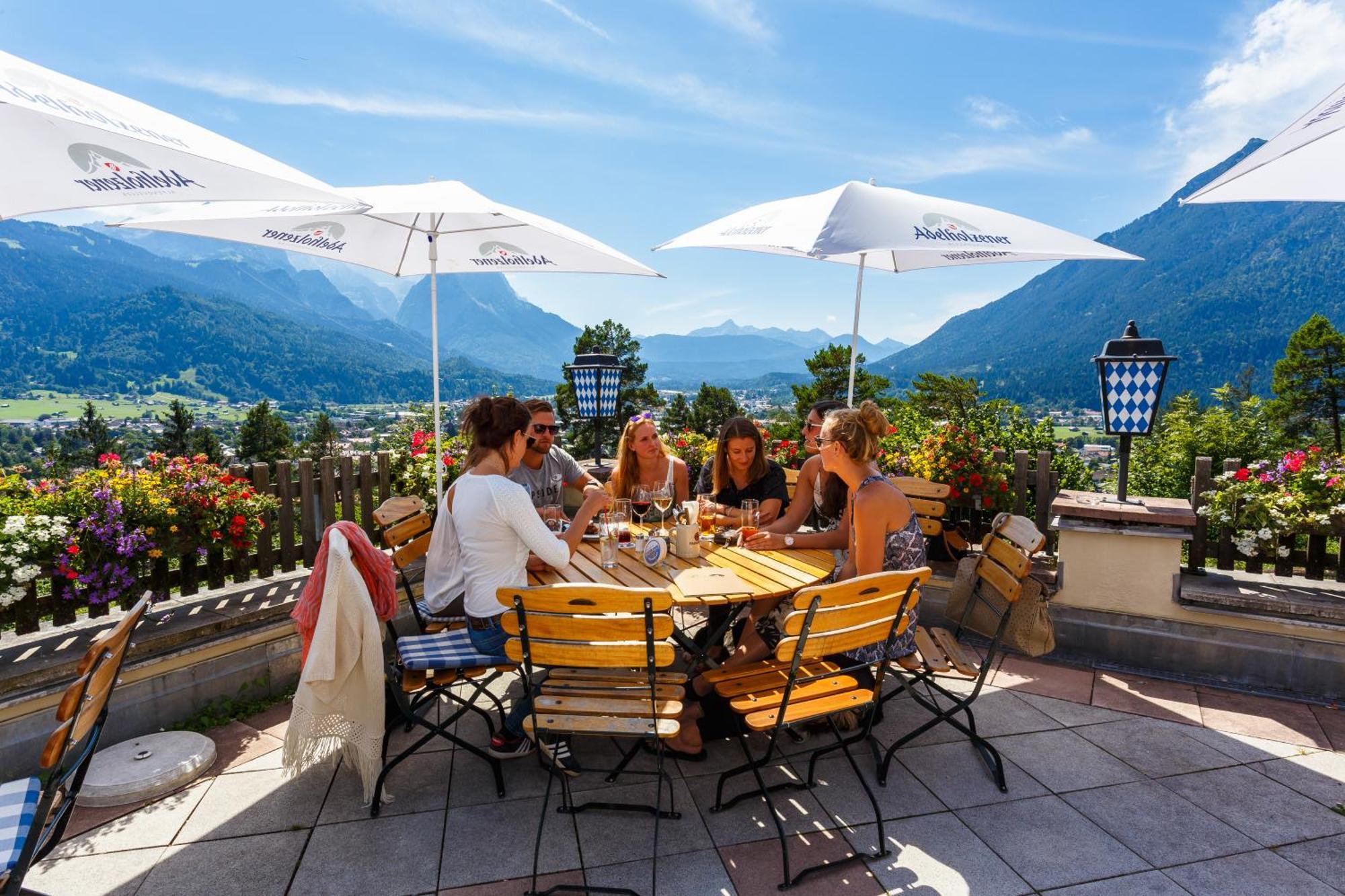 Landkomforthotel Panorama & Restaurant Bella Vista Garmisch-Partenkirchen Ngoại thất bức ảnh